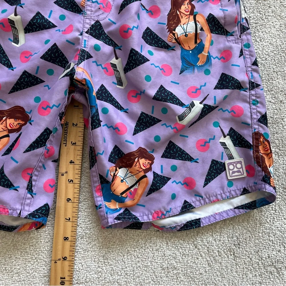 RSVLTS DARE MIGHTY THINGS SAVED BY THE BELL KAPOW SHORTS 90s Y2K TRENDY